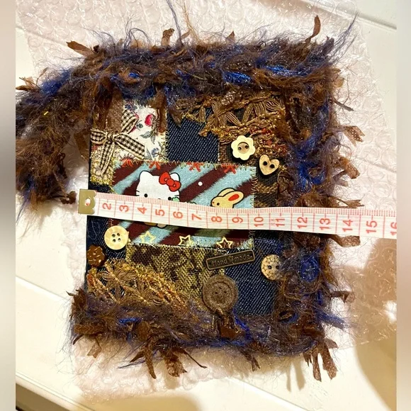 Handmade Fiber Journal Notebook A7 - Picture 8 of 8